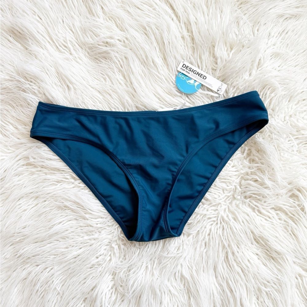 Cupshe Deep Blue/Teal Bikini Bottom